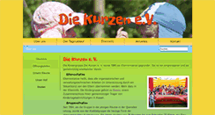 Desktop Screenshot of diekurzen.com