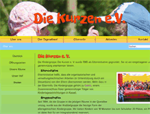 Tablet Screenshot of diekurzen.com